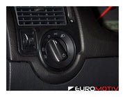 Standard European Headlight Switch - Black
