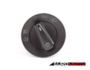 Standard European Headlight Switch - Black