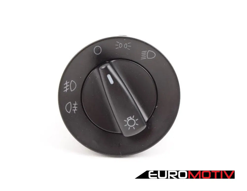 Standard European Headlight Switch - Black