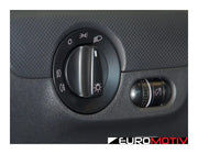 Standard European Headlight Switch - Black