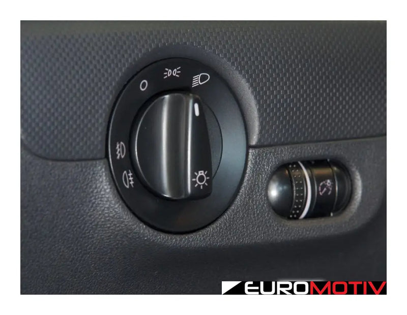 Standard European Headlight Switch - Black