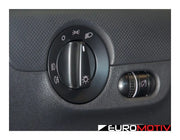 Standard European Headlight Switch - Black