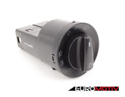 Standard European Headlight Switch - Black