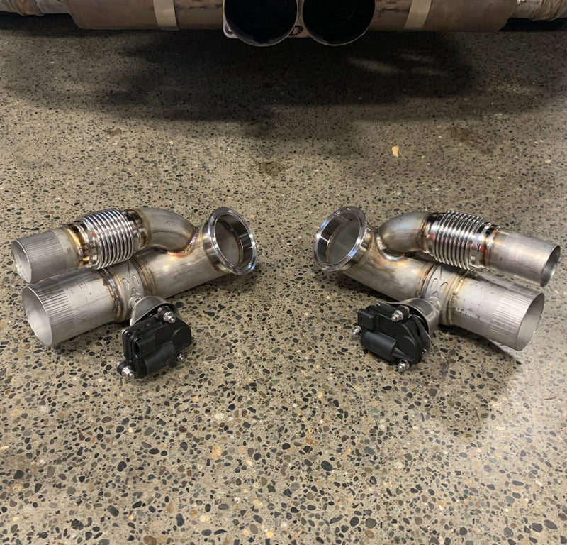 Street Header Exhaust Power Package (2020 991.2 Speedster non-EU Version)