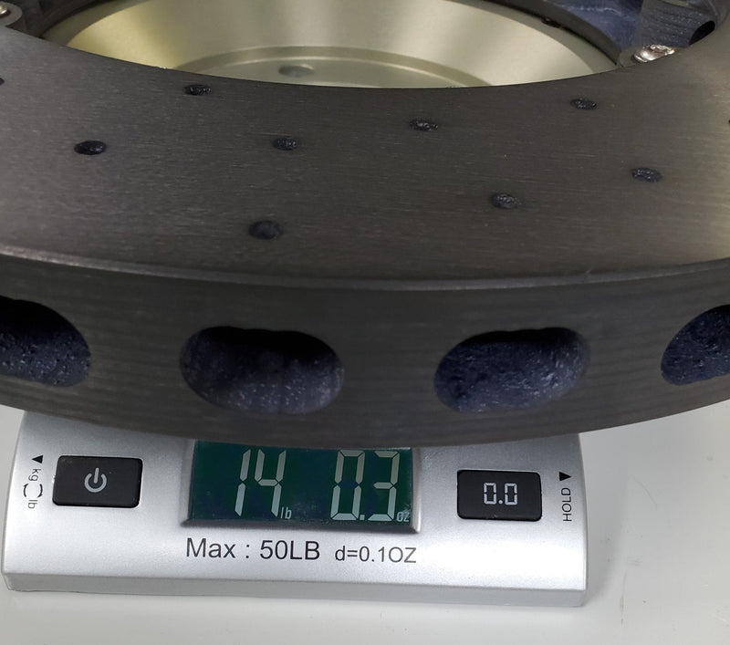 Surface Transforms Carbon Ceramic Discs for Porsche 992 GT3RS (Replacement) - 410x36mm Front Set