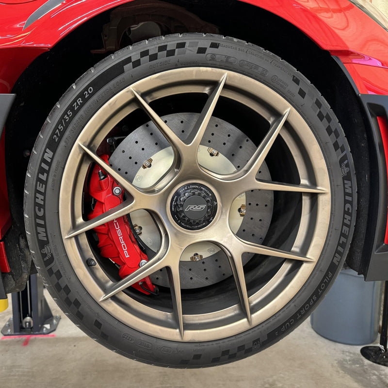 Surface Transforms Carbon Ceramic Discs for Porsche 992 GT3RS (Upgrade) - 380x32mm Rear Set