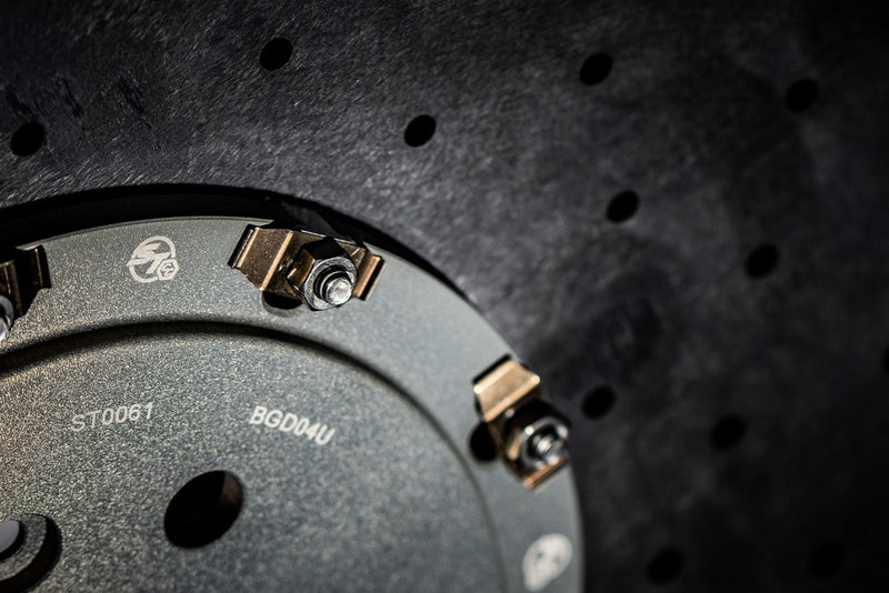 Surface Transforms Carbon Ceramic Discs for Porsche 992 GT3RS (Upgrade) - 380x32mm Rear Set