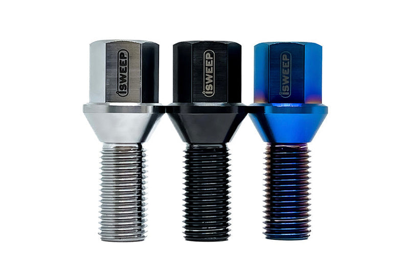 iSWEEP Titanium Wheel Lug Bolts