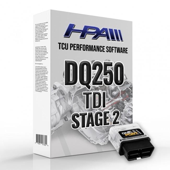 HPAMotorsports DQ250 Stage 2 DSG Tune