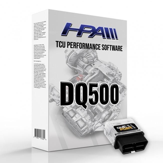 HPAMotorsports DQ500 DSG Performance Software | Audi RS3/TT-RS