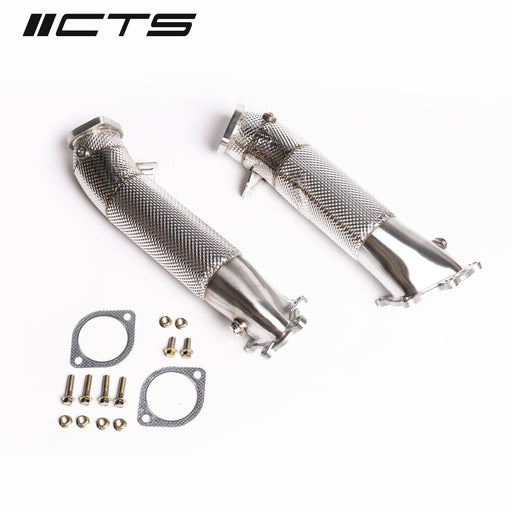 CTS Turbo Nissan R35 GT-R Cast Stainless Steel 3.5 Downpipes