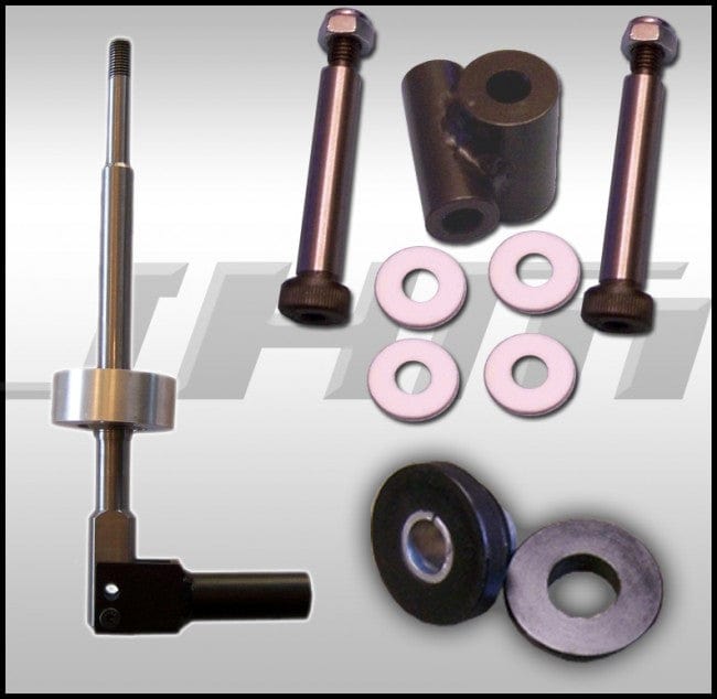JHM - Trio Package - Solid Shifter, Linkage and Bushing for 1998 - 1999, B5 A4, Passat, Early (w/ Shifter Base)