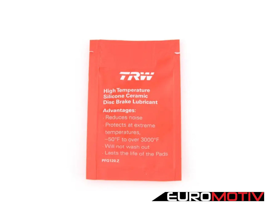 Trw Ultra Low-Metallic Front Brake Pad Set