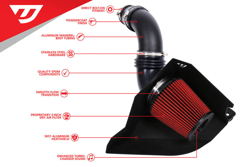UNITRONIC COLD AIR INTAKE FOR VW MK7/MK7.5 1.4TSI