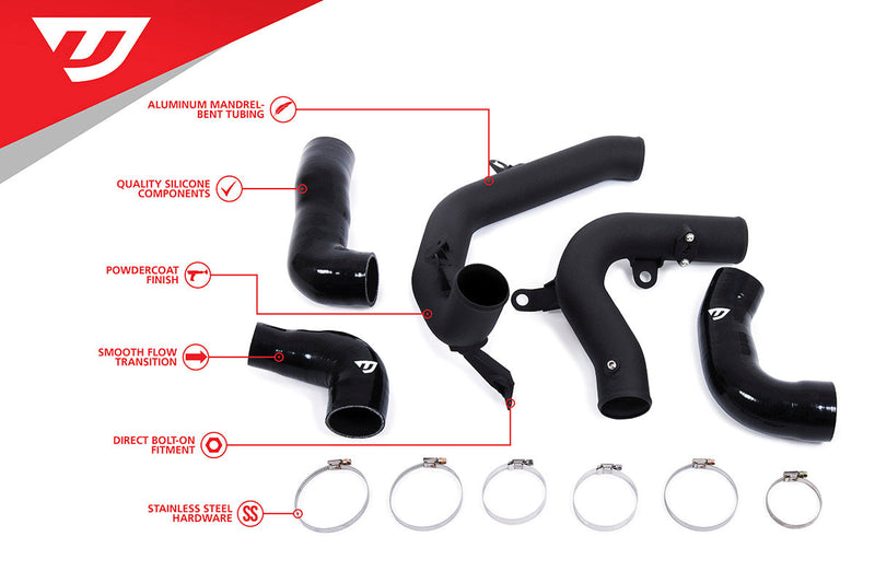 UNITRONIC CHARGE PIPE UPGRADE KIT FOR MQB TIGUAN 2.0TSI GEN3B