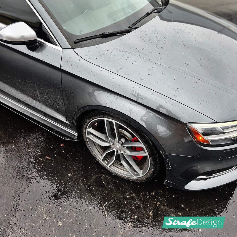 (2017-2021) Audi 8V A3/S3/RS3 V1 Side Skirt Extensions