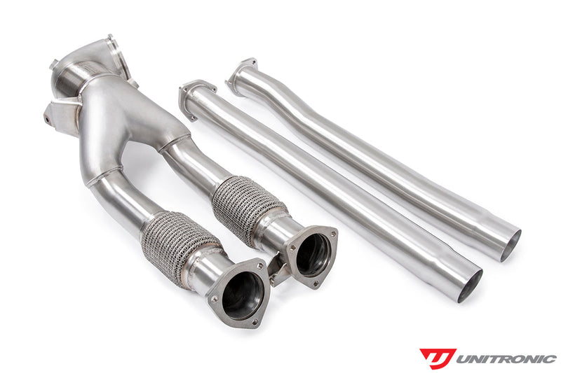 UNITRONIC DOWNPIPE W/ MIDPIPES FOR 2.5TFSI EVO