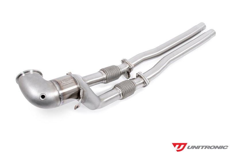UNITRONIC DOWNPIPE W/ MIDPIPES FOR 2.5TFSI EVO