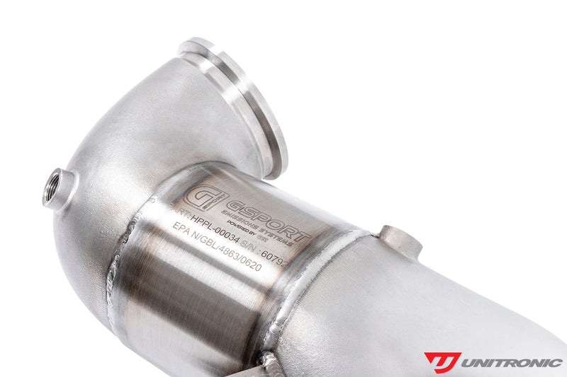 UNITRONIC DOWNPIPE W/ MIDPIPES FOR 2.5TFSI EVO