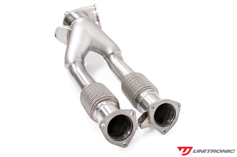 UNITRONIC DOWNPIPE W/ MIDPIPES FOR 2.5TFSI EVO