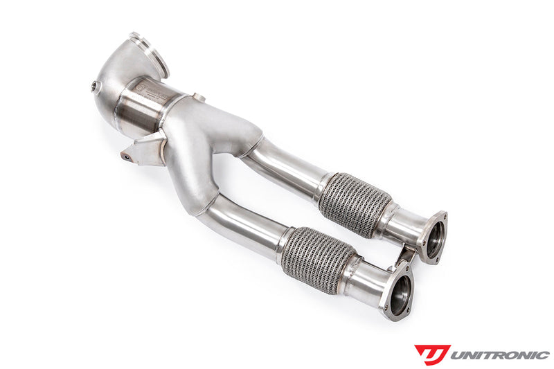 UNITRONIC DOWNPIPE W/ MIDPIPES FOR 2.5TFSI EVO