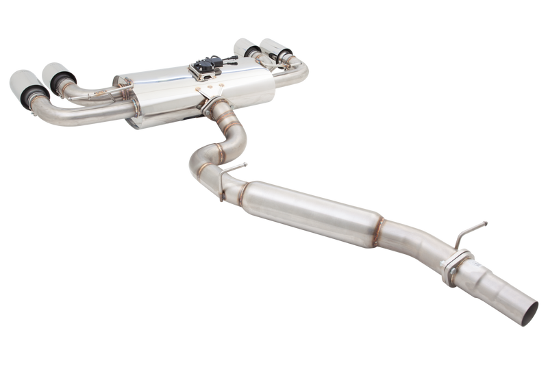 XForce Varex Valved Cat Back Exhaust System | 2013-2019 VW MK7 Golf R (ESVW09VKCS)