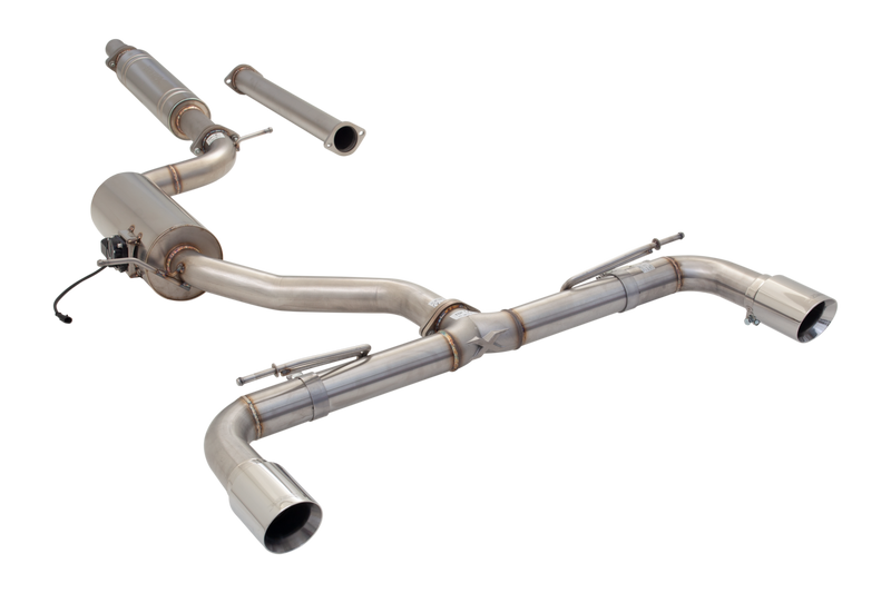 Xforce Catback Exhaust System With Varex Mufflers | 2022 Volkswagen GTI Mk8 (ESVW10VKCS)