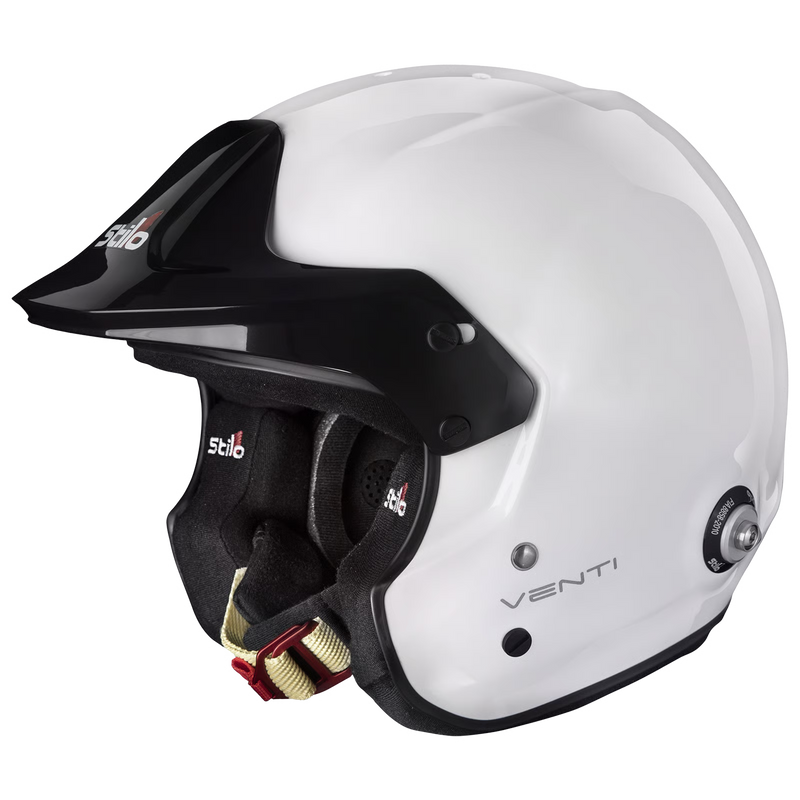 Stilo Venti Trophy Jet White Helmet (SA2020)