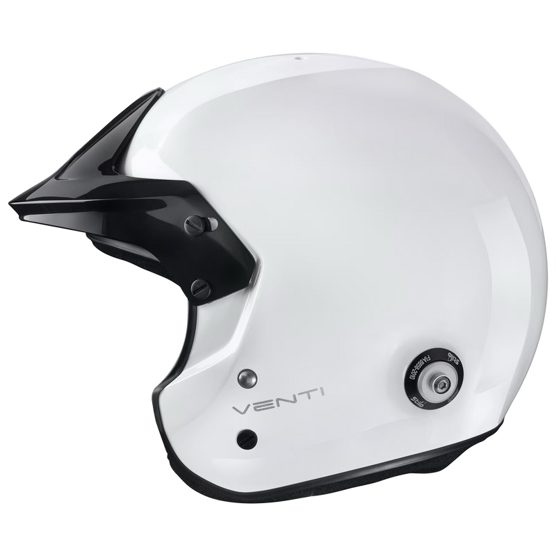 Stilo Venti Trophy Jet White Helmet (SA2020)