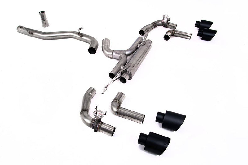 VW Golf Mk8 R Particulate Filter-Back Exhaust System by Milltek (2021+)