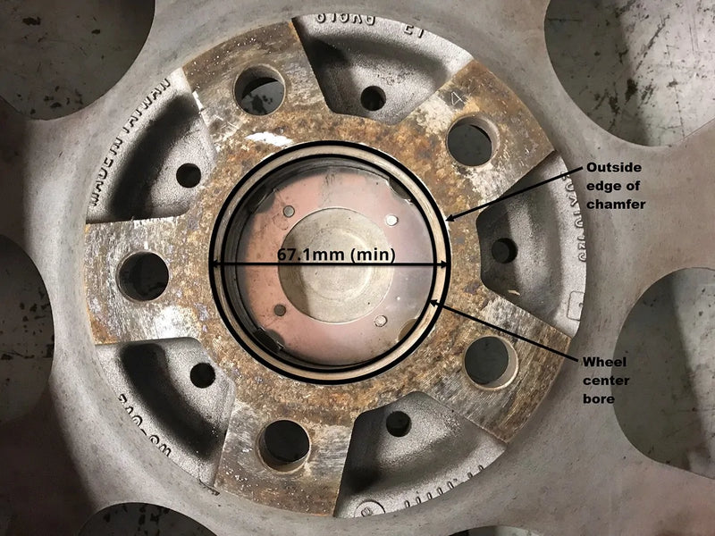 034Motorsport Wheel Spacer Pair, 12.5mm, Volkswagen & Audi 5x112 with 57.1mm Center Bore