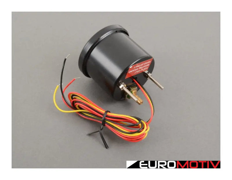 White 52Mm Boost Gauge - 30In Hg/30 Psi