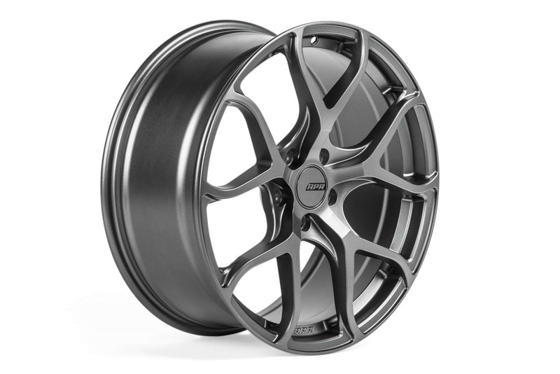 APR Flow Formed Wheels; 19 x 8.5 in. ET45; 21 lbs.; Light Weight; Gunmetal Grey; - WHL00002