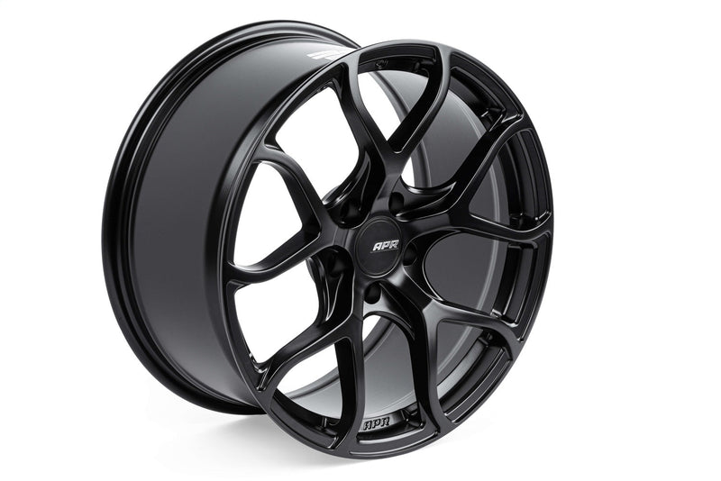 APR Flow Formed Wheels; 18 x 9.0 in. ET40; 19.8 lbs.; Light-Weight; Satin Black; - WHL00020