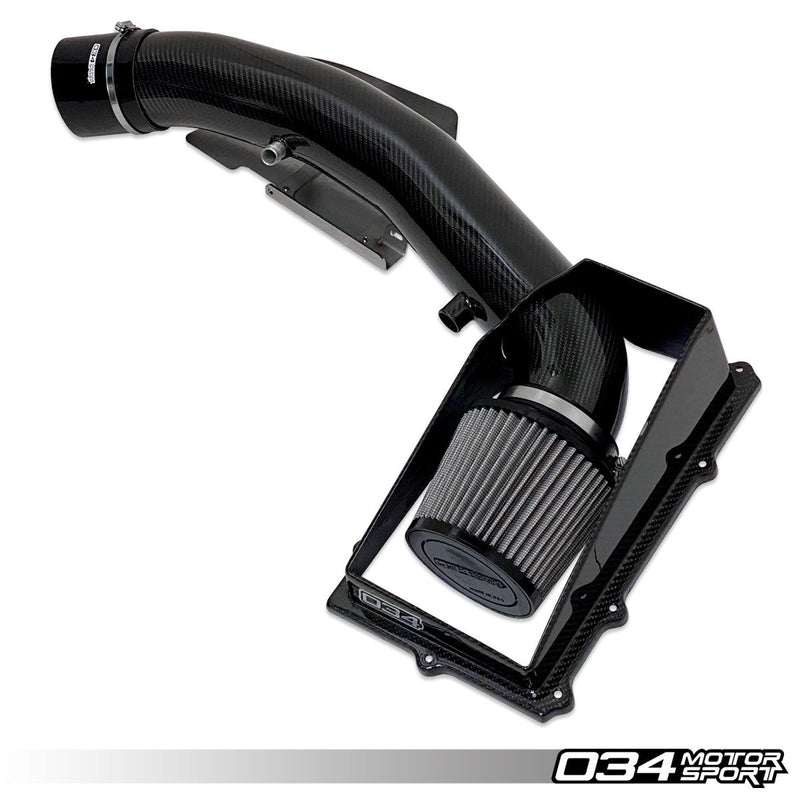 034MOTORSPORT X34 4" CARBON FIBER OPEN-TOP COLD AIR INTAKE SYSTEM AUDI TT RS, RS3 2.5 TFSI EVO