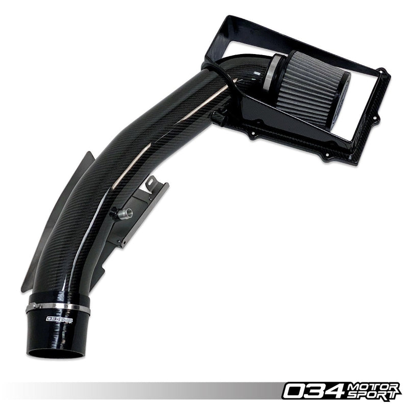 034MOTORSPORT X34 4" CARBON FIBER OPEN-TOP COLD AIR INTAKE SYSTEM AUDI TT RS, RS3 2.5 TFSI EVO
