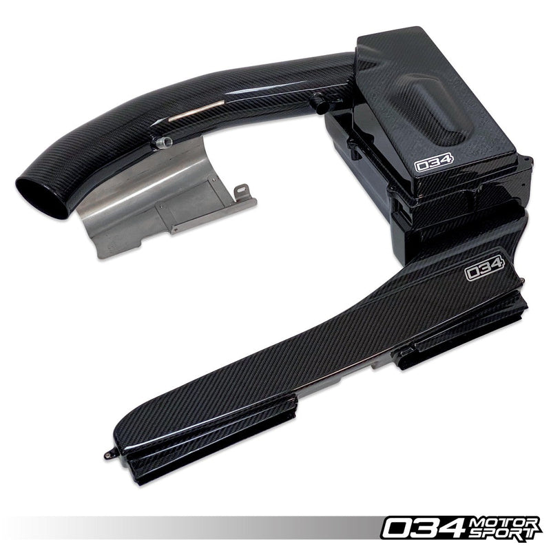 034MOTORSPORT X34 CARBON FIBER 4" CLOSED TOP INTAKE BUNDLE AUDI TT RS, RS3 2.5 TFSI EVO