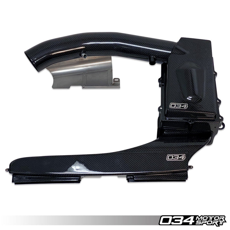 034MOTORSPORT X34 CARBON FIBER 4" CLOSED TOP INTAKE BUNDLE AUDI TT RS, RS3 2.5 TFSI EVO