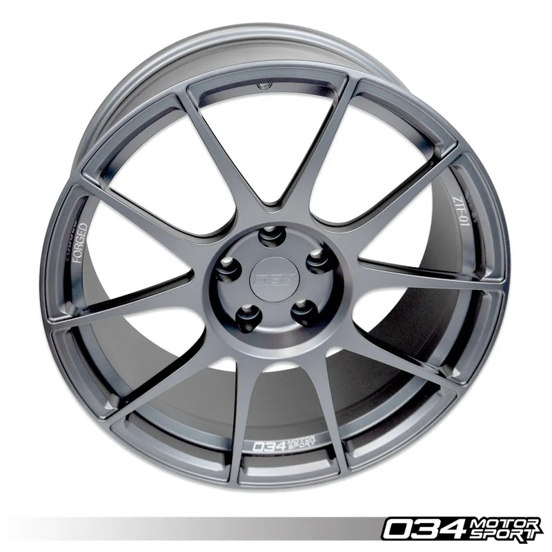 034Motorsport ZTF-R01 Forged Wheel, 19x9.3 ET35, 66.6MM Bore, Audi B8/B9 A4/S4