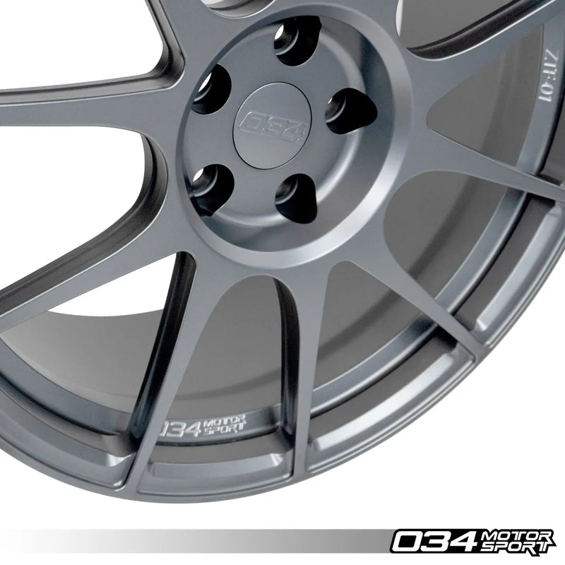 034Motorsport ZTF-R01 Forged Wheel, 19x9.3 ET35, 66.6MM Bore, Audi B8/B9 A4/S4